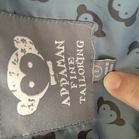 Appaman navy blue size 7 boys suit - Picture 5 of 10